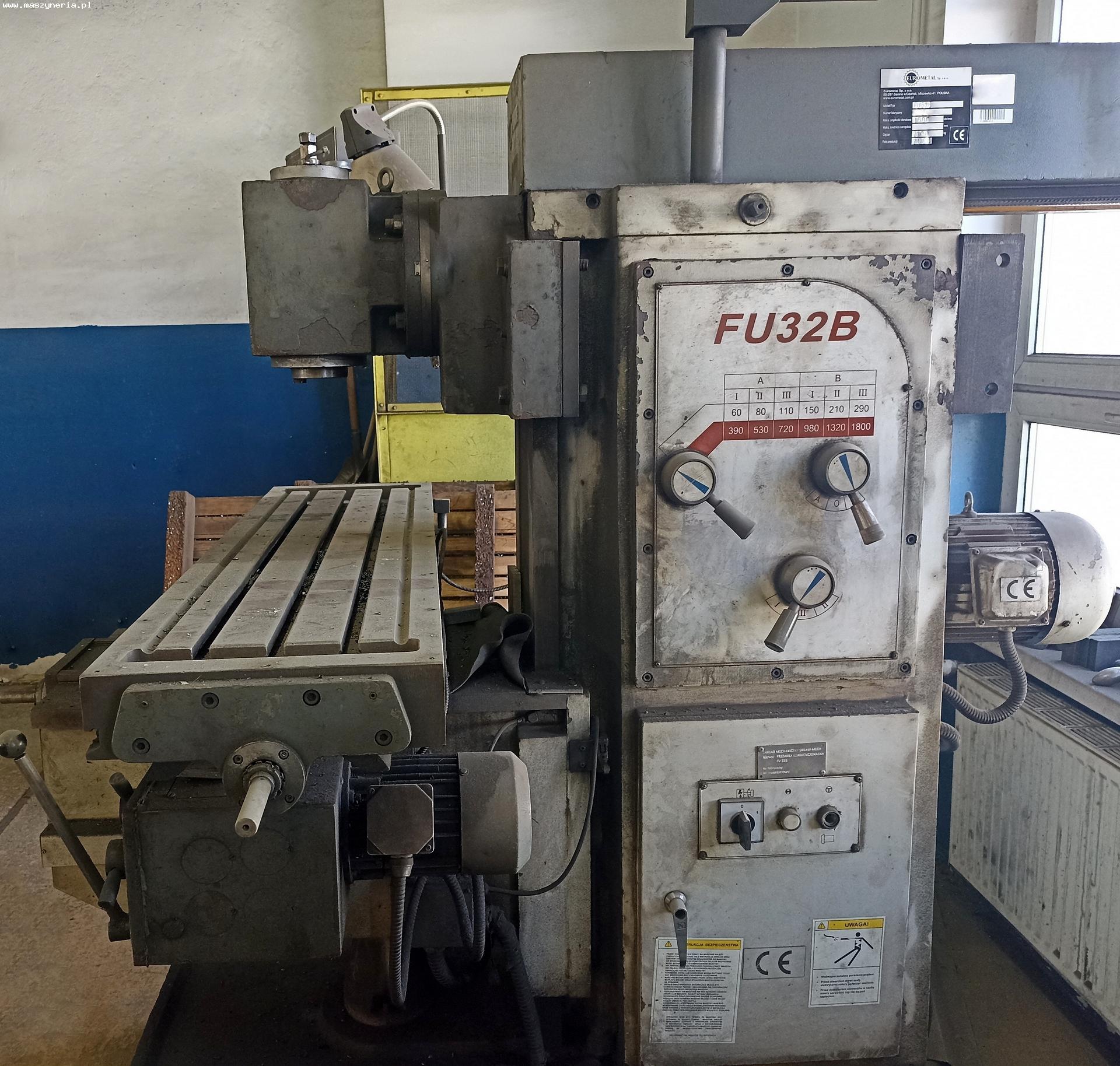 Fresatrice universale EUROMETAL FU-32B in vendita - foto 2